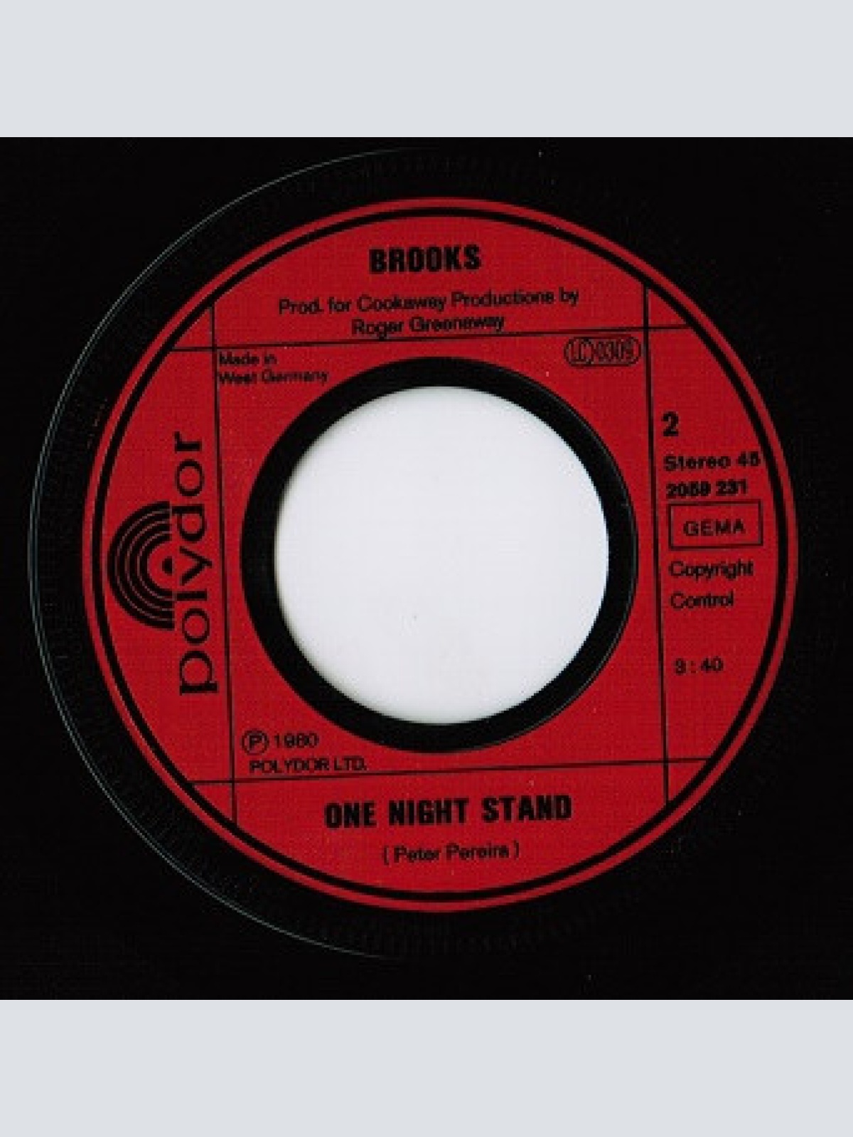 Vinyl / Brooks (12) - Don't You Know A Lady (When You See One)