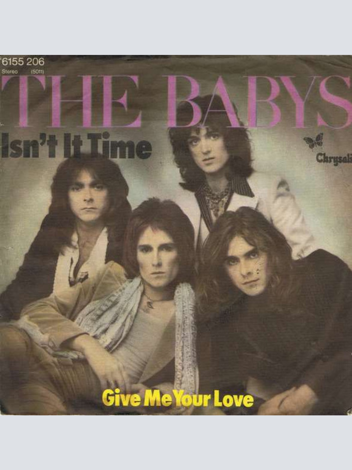 Vinyl / The Babys - Isn't It Time