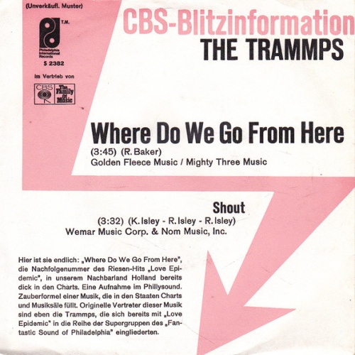 Vinyl / The Trammps - Where Do We Go From Here / Shout