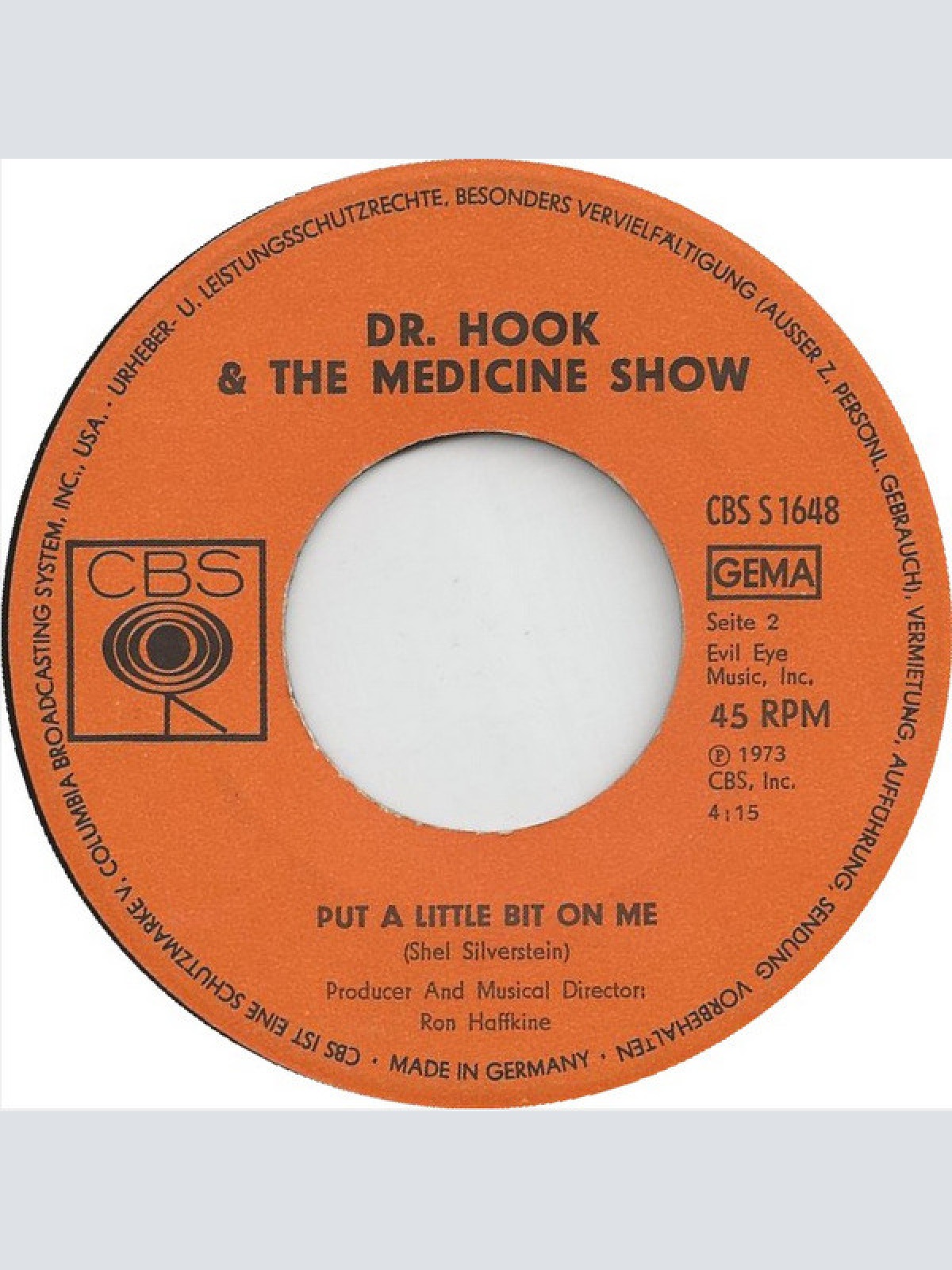 Vinyl / Dr. Hook & The Medicine Show - Roland The Roadie And Gertrude The Groupie