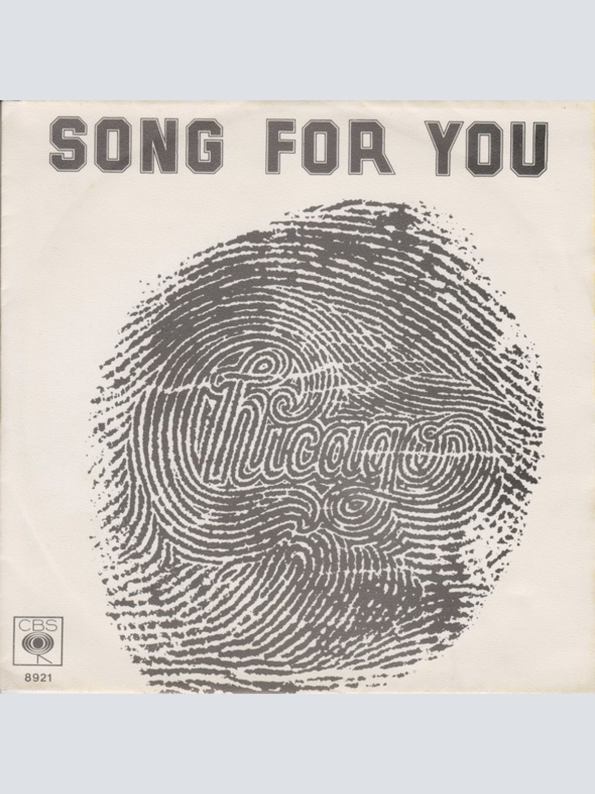 Vinyl / Chicago (2) - Song For You