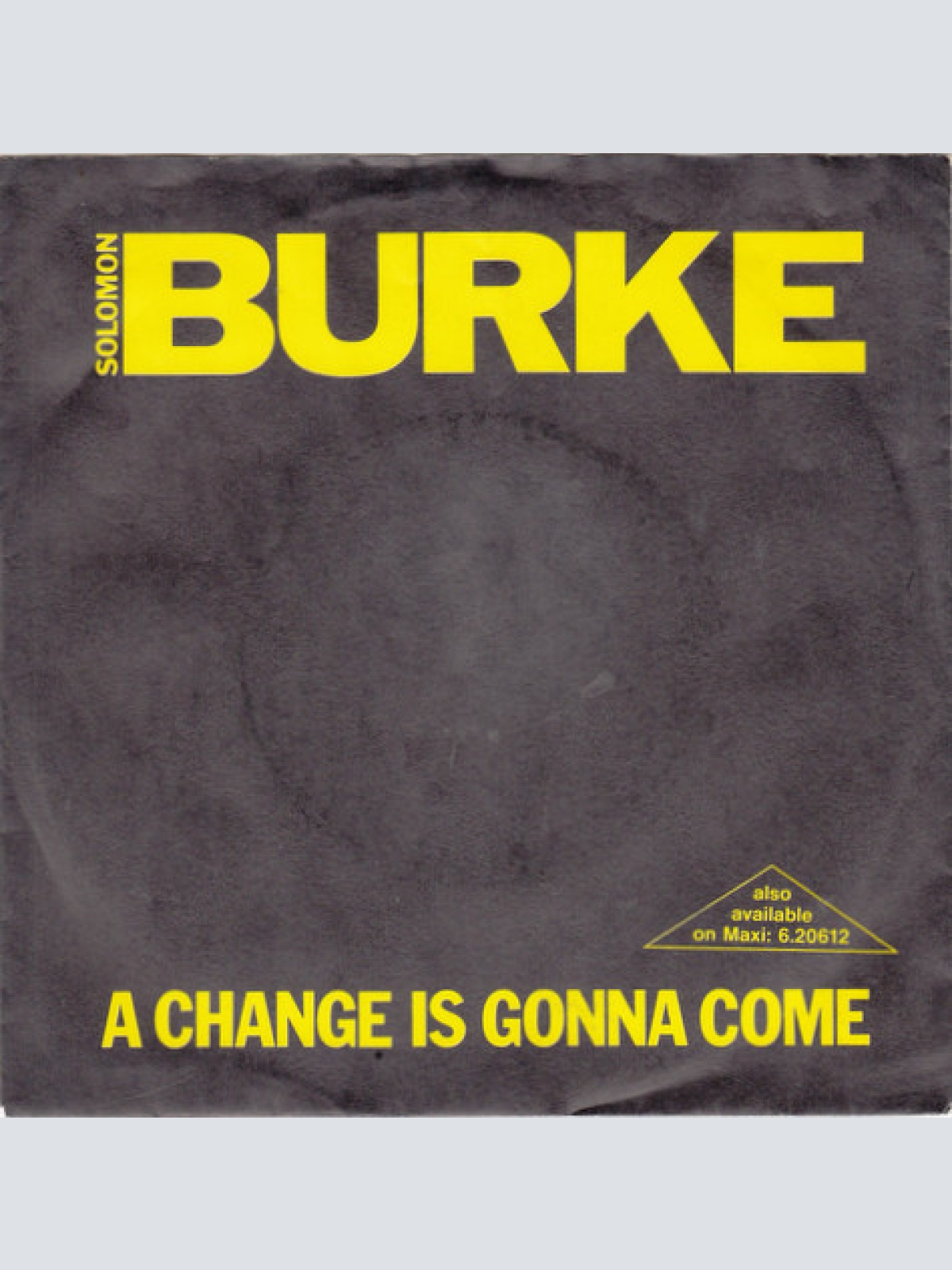 Vinyl / Solomon Burke - A Change Is Gonna Come