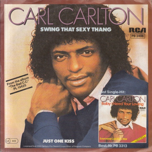 Vinyl / Carl Carlton - Swing That Sexy Thang