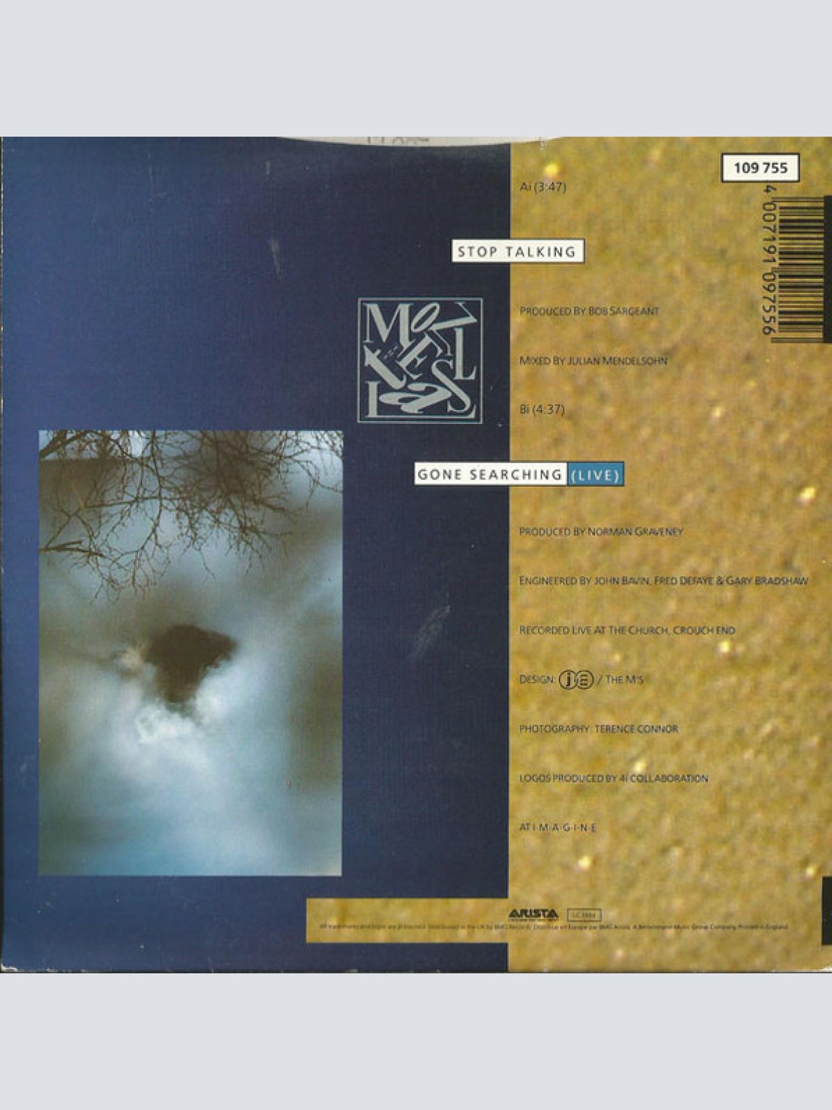 Vinyl / The Montellas - Stop Talking