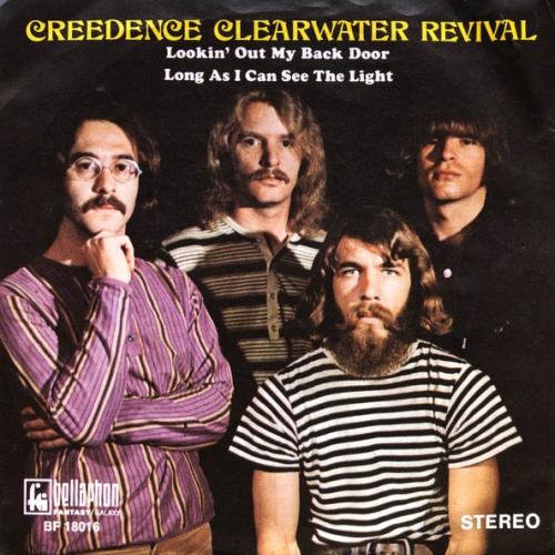Vinyl / Creedence Clearwater Revival - Lookin' Out My Back Door / Long As I Can See The Light