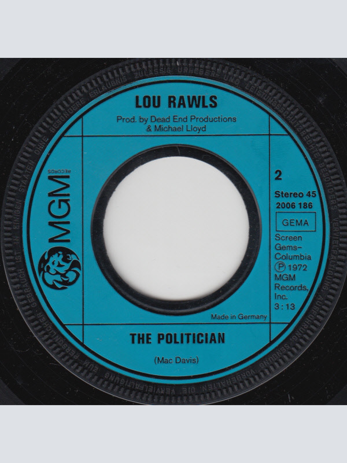 Vinyl / Lou Rawls - Walk On In