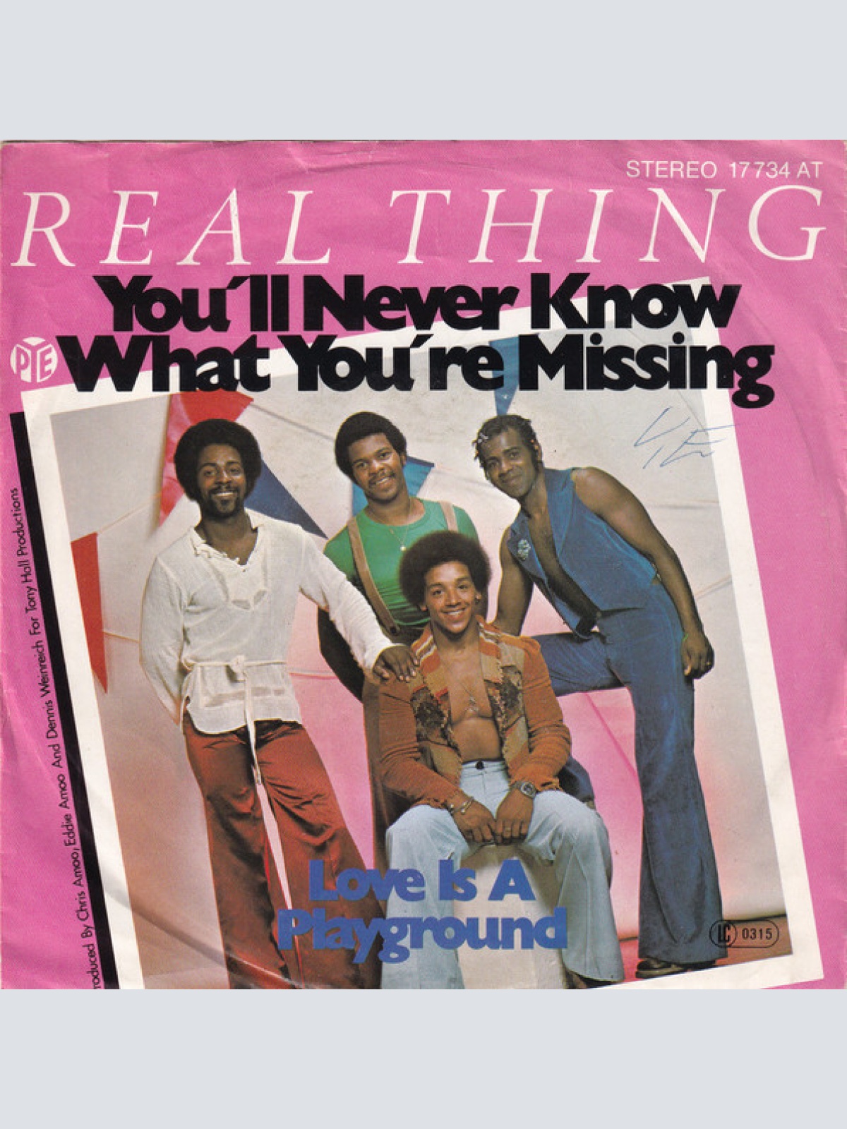Vinyl / Real Thing* - You'll Never Know What You're Missing