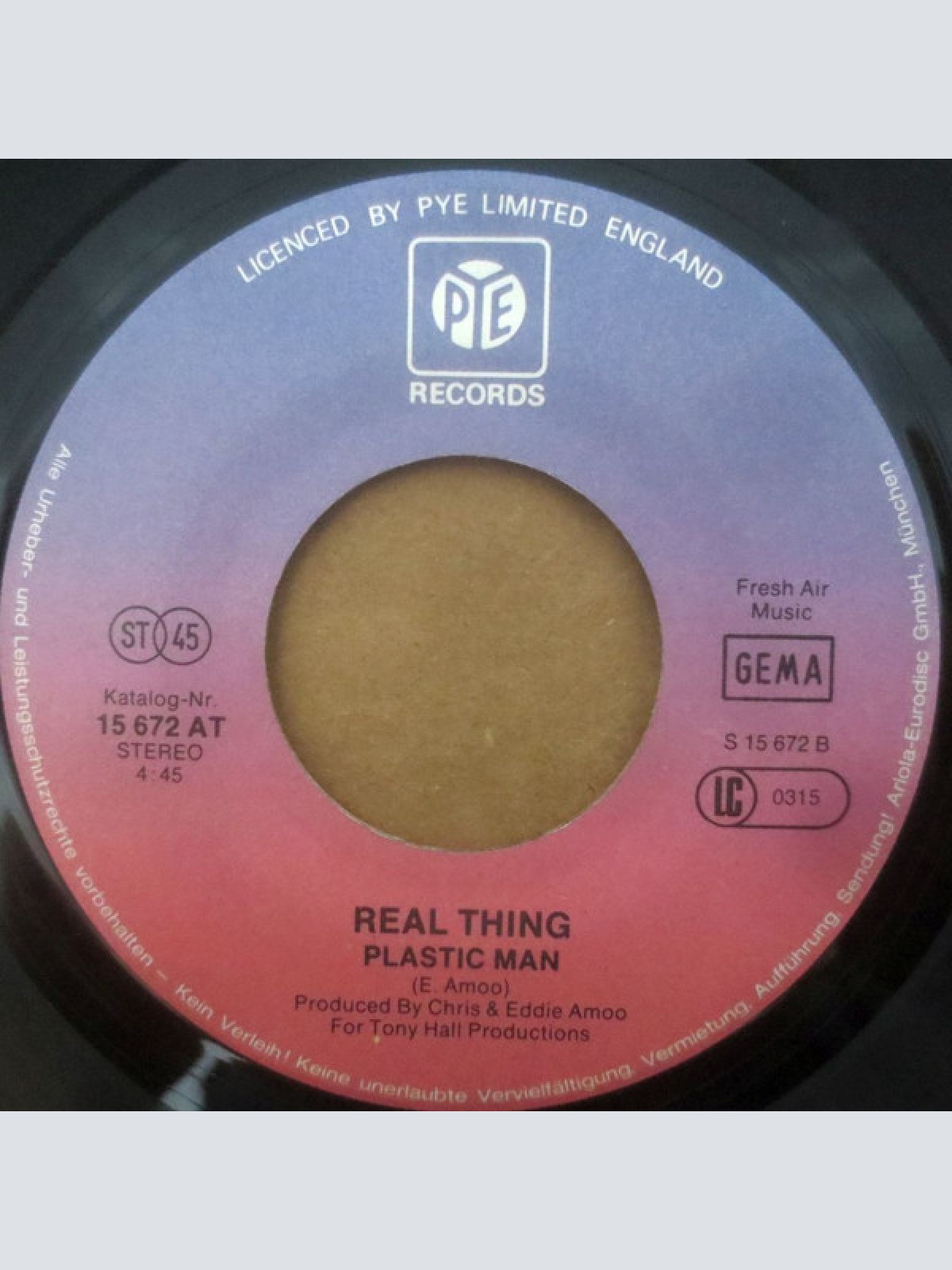 Vinyl / Real Thing* - Let's Go Disco