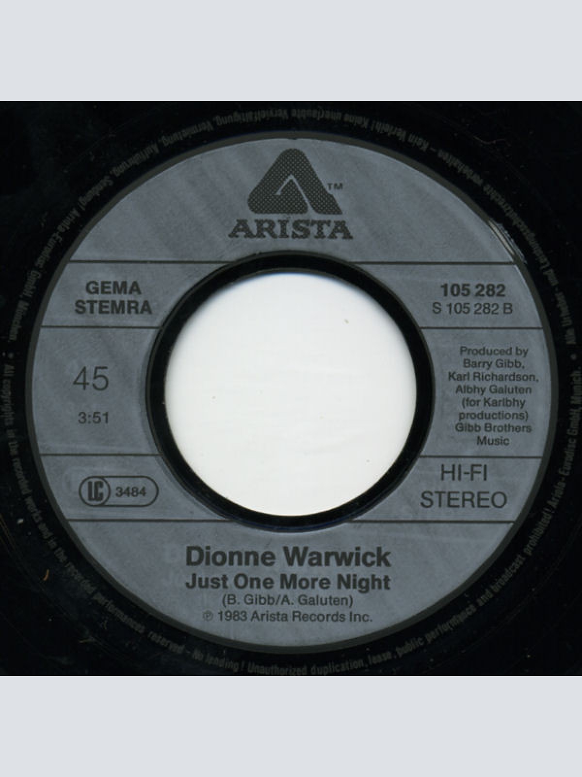 Vinyl / Dionne Warwick - Take The Short Way Home