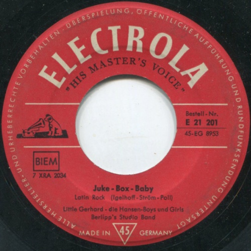 Vinyl / Little Gerhard - Juke-Box-Baby / That's Love - Das Ist Die Liebe