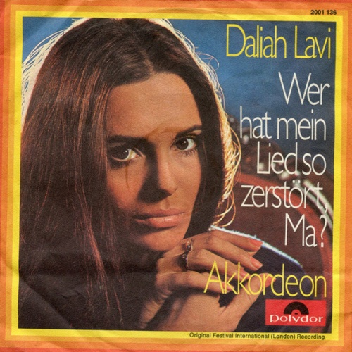 Vinyl / Daliah Lavi - Wer Hat Mein Lied So Zerstört, Ma?
