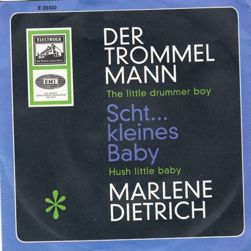 Vinyl / Marlene Dietrich - Der Trommelmann / Scht... Kleines Baby