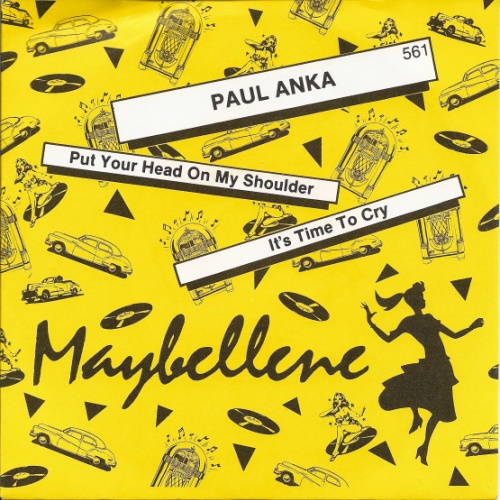 Vinyl / Paul Anka - Put Your Head On My Shoulder / It's Time To Cry