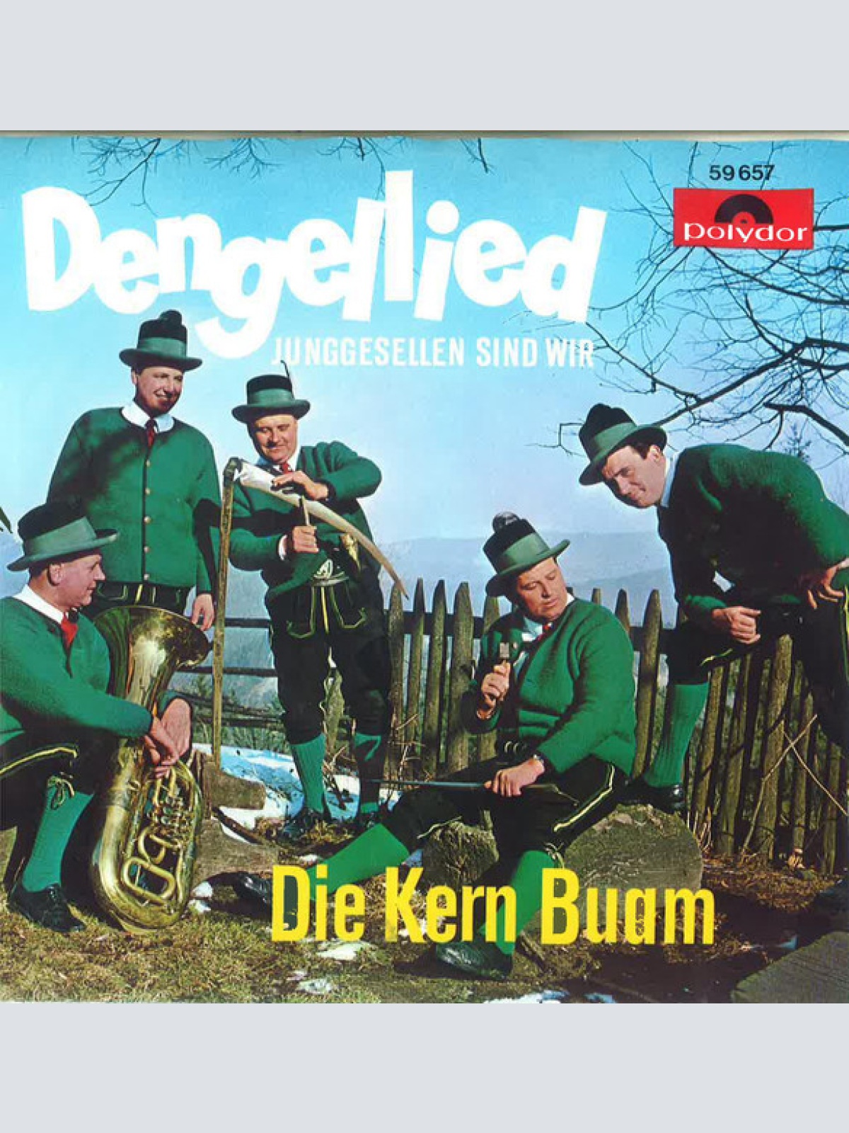 Vinyl / Die Kern Buam - Dengellied