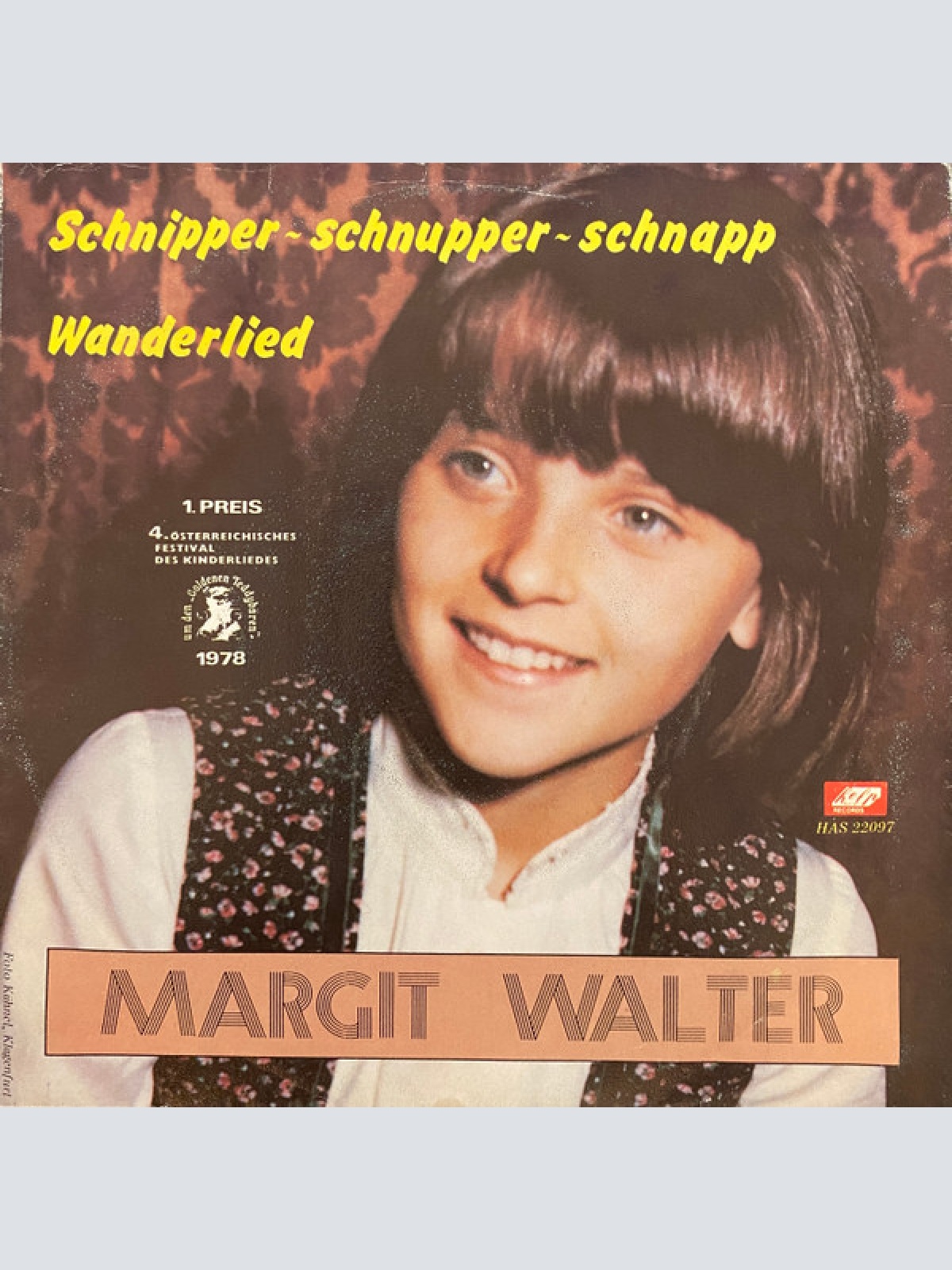 Vinyl / Margit Walter - Schnipper Schnupper Schnapp / Wanderlied