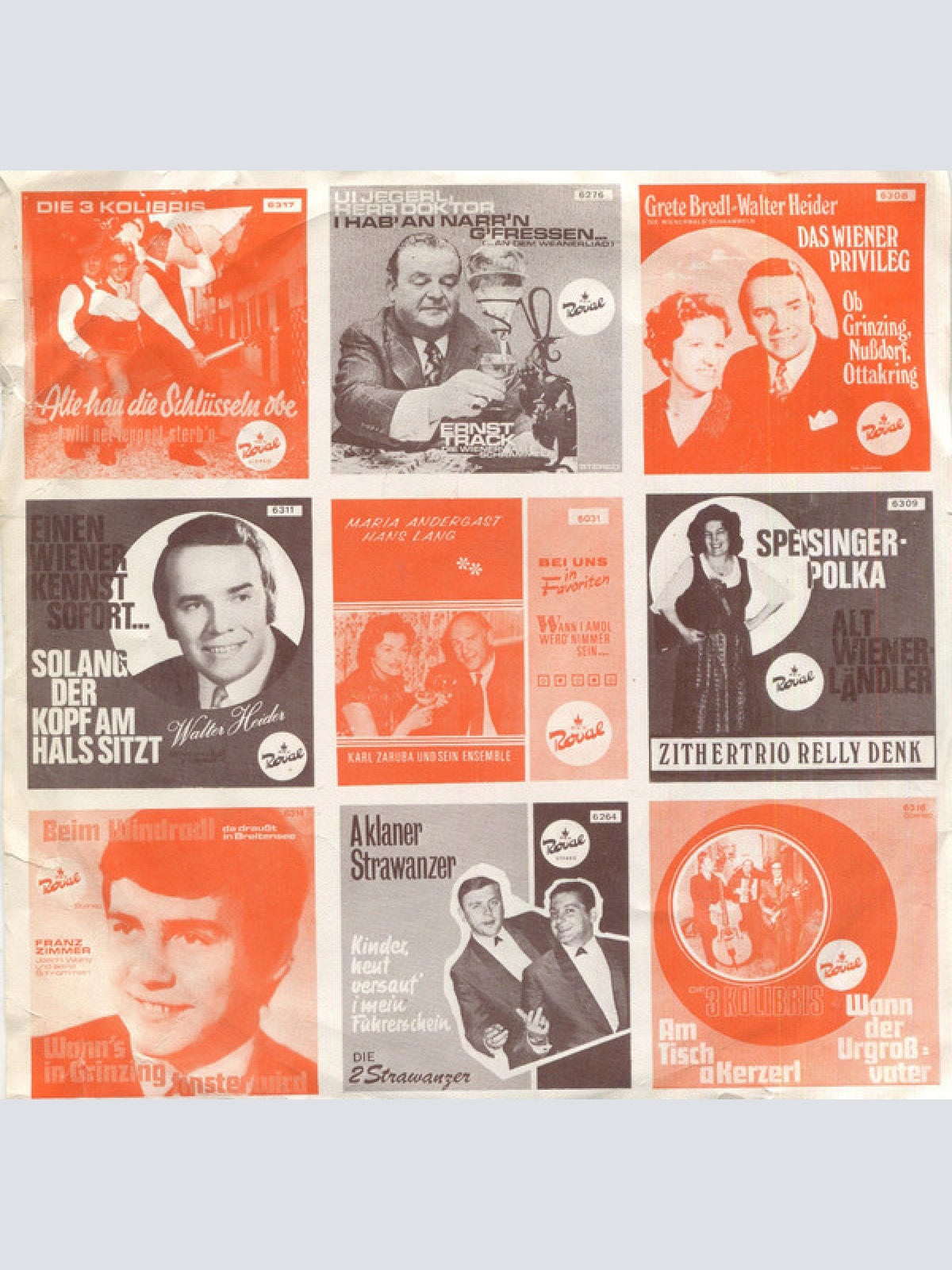 Vinyl / Duo Hiermeier-Smayda, Die Volksmusik Relly Denk - Die Herrliche Wienerstadt / Drei Alte Birken