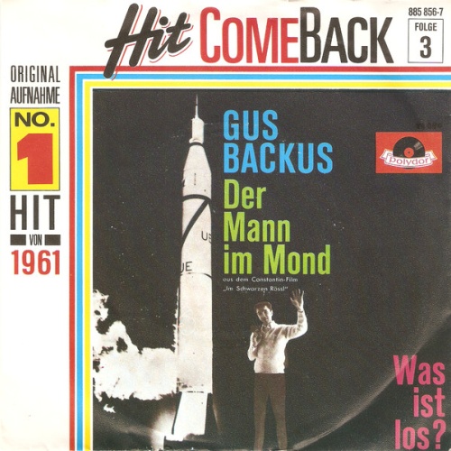 Vinyl / Gus Backus - Der Mann Im Mond