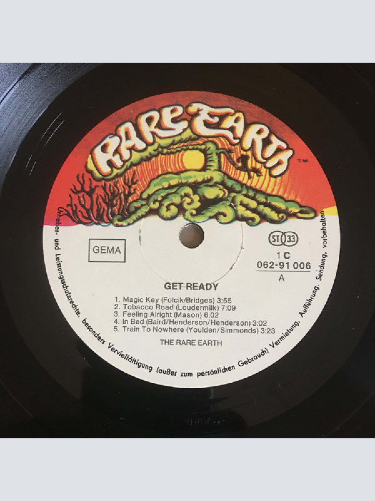 Vinyl / Rare Earth - Get Ready