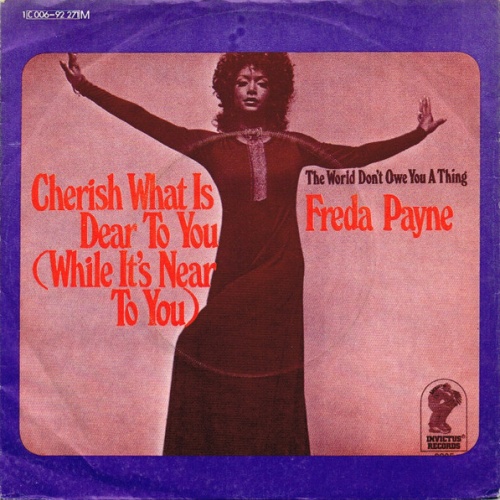 Vinyl / Freda Payne - Cherish What Is Dear To You (While It's Near To You)