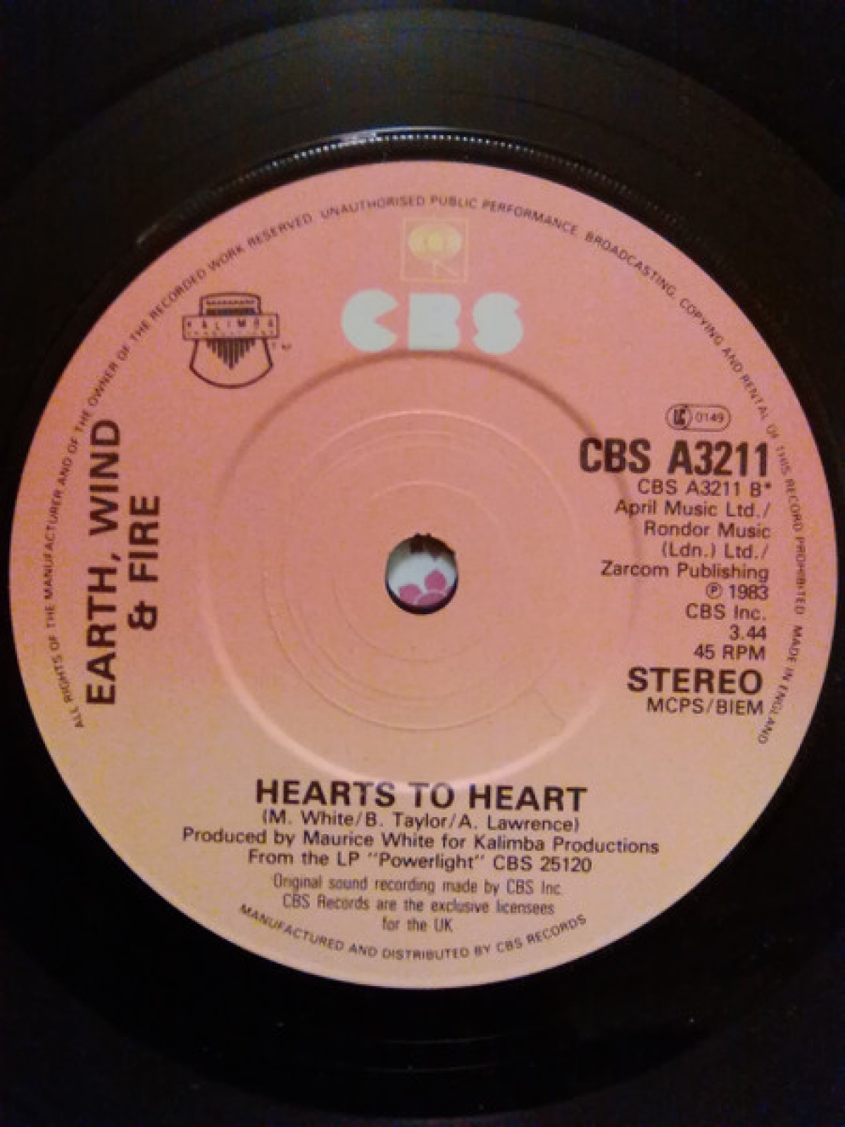 Vinyl / Earth, Wind & Fire - Spread Your Love