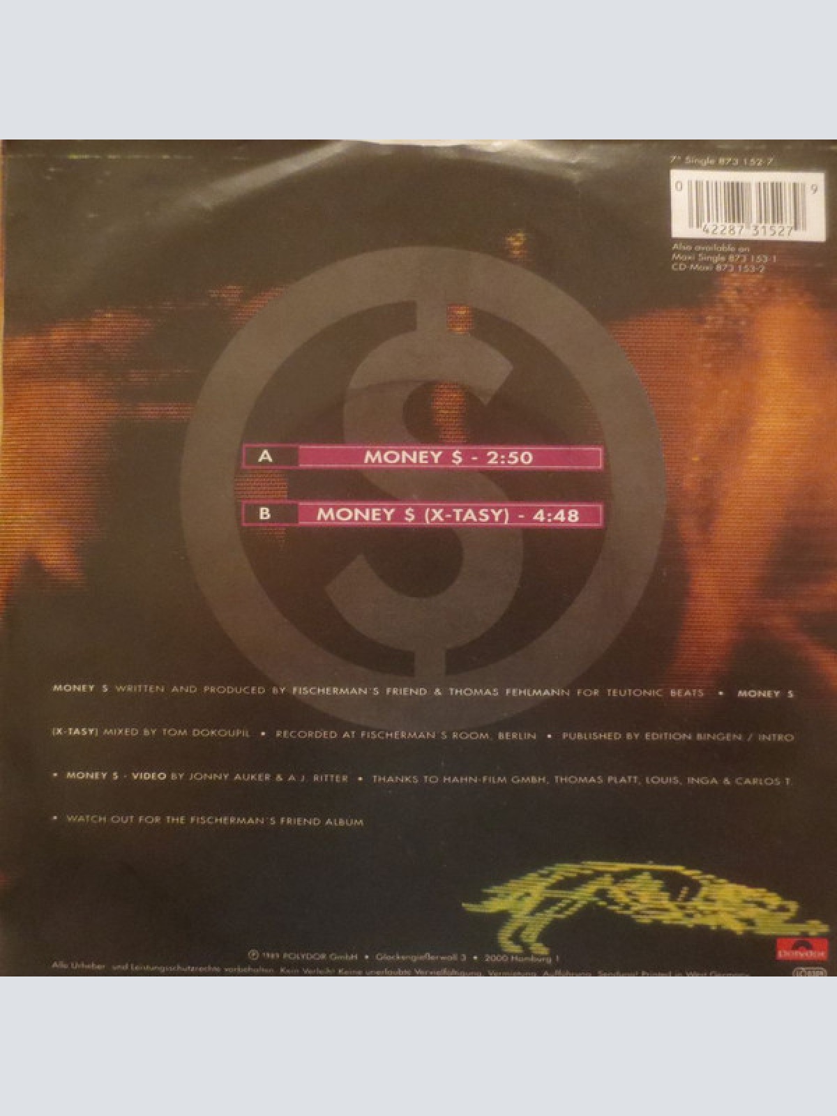 Vinyl / Fischerman's Friend - Money $