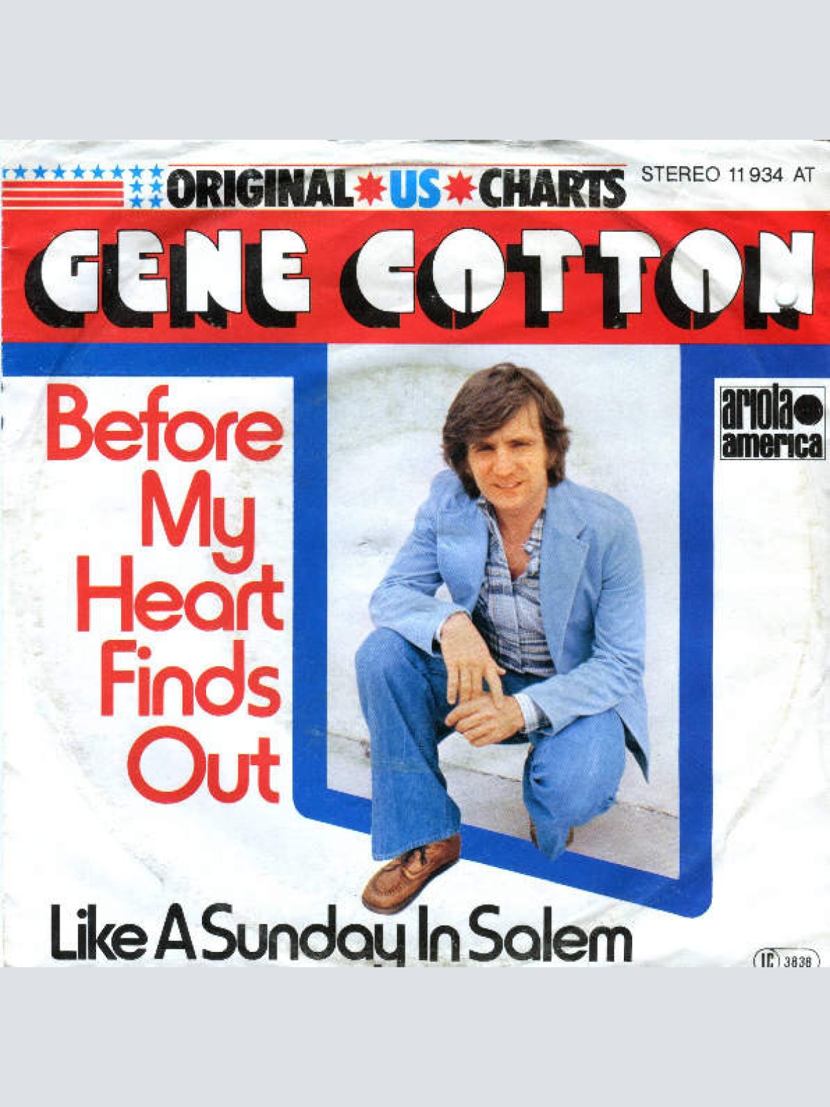 Vinyl / Gene Cotton - Before My Heart Finds Out