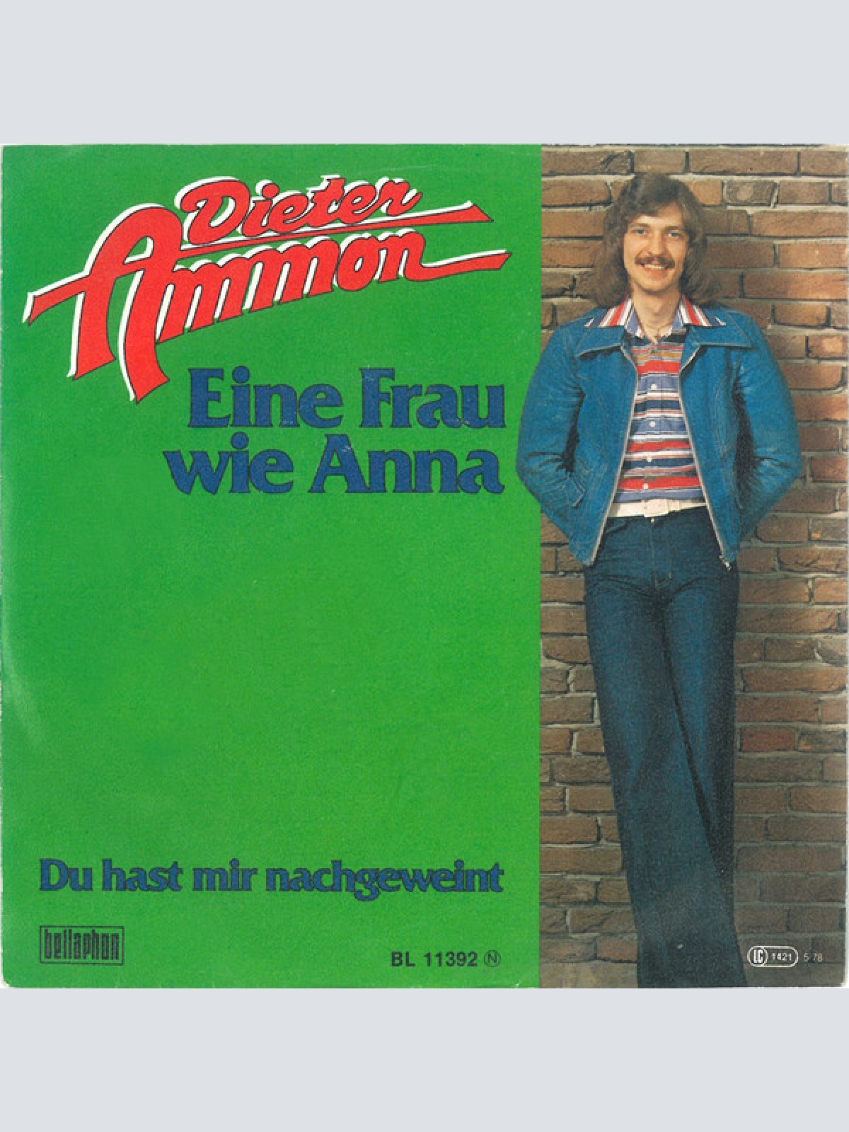 Vinyl / Dieter Ammon - Eine Frau Wie Anna
