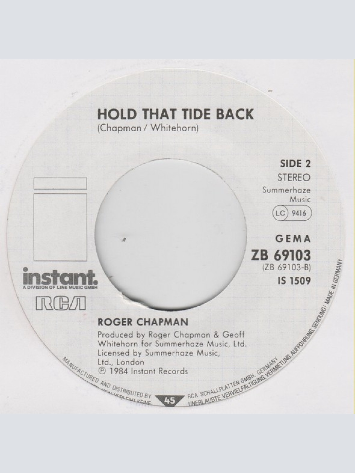 Vinyl / Roger Chapman - How How How