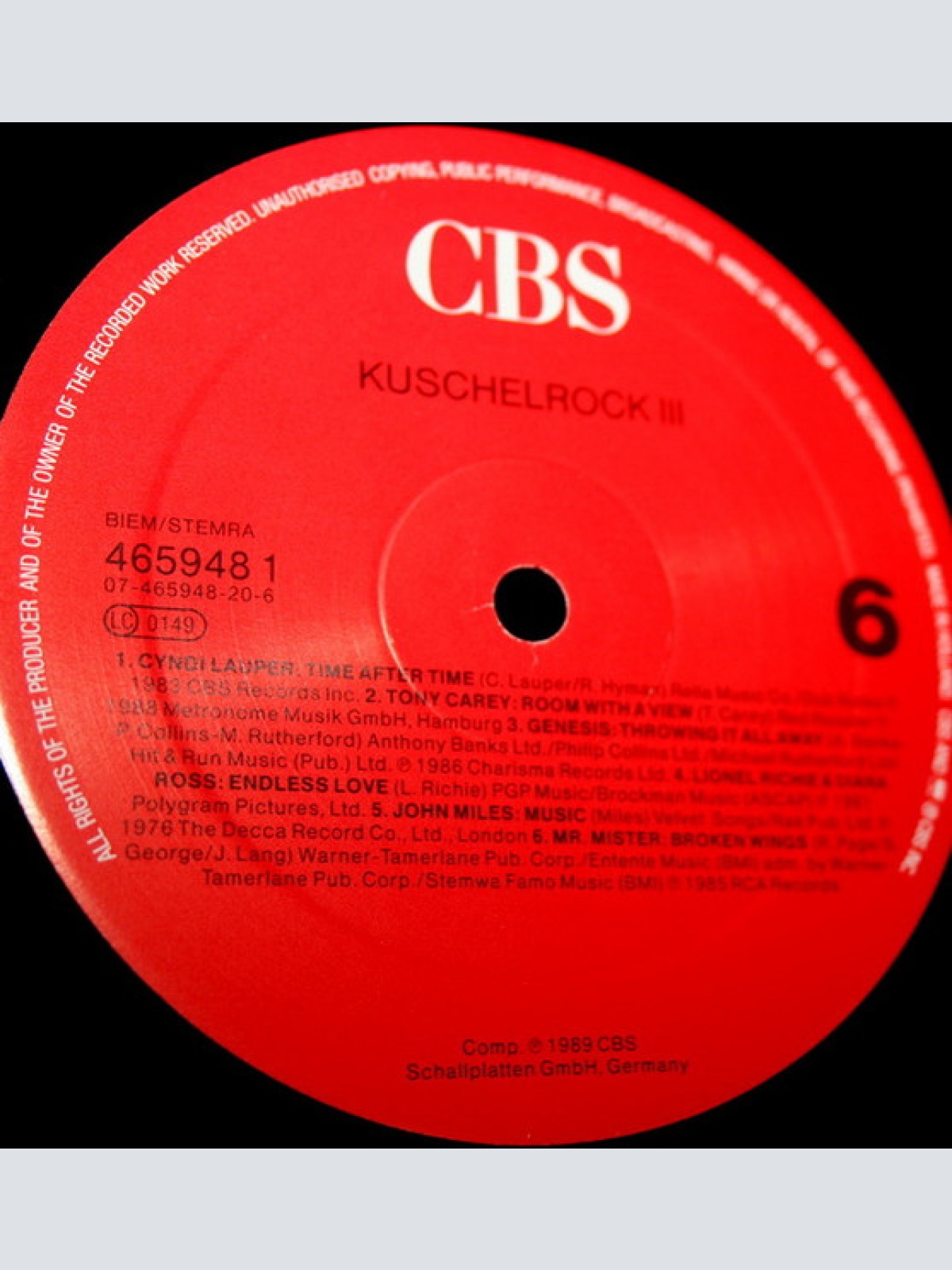Vinyl / Various - Kuschelrock 3