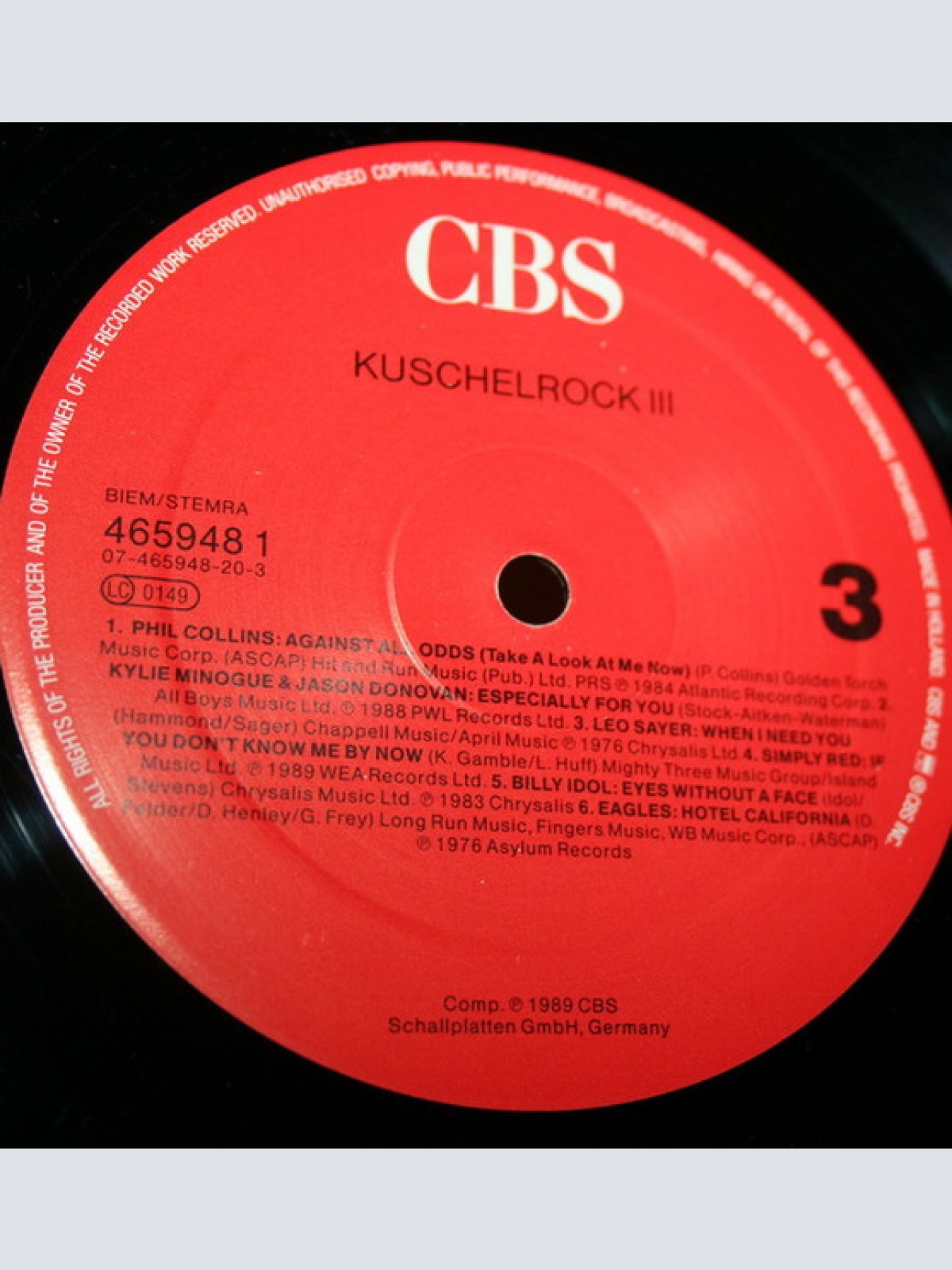 Vinyl / Various - Kuschelrock 3