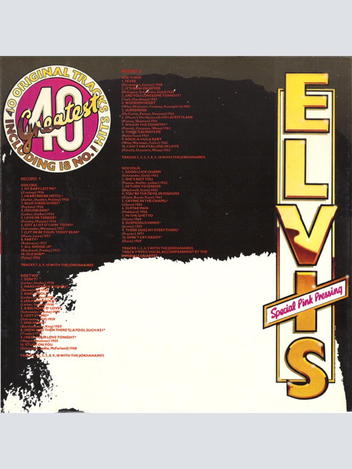 Vinyl / Elvis Presley - Elvis's 40 Greatest