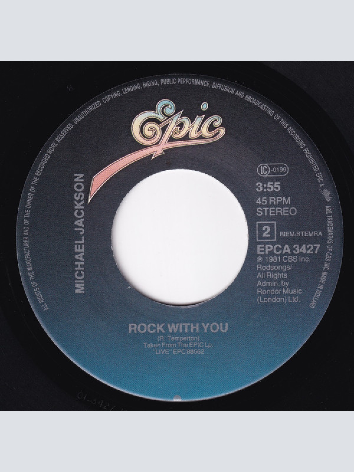 Vinyl / Michael Jackson - Wanna Be Startin' Somethin'