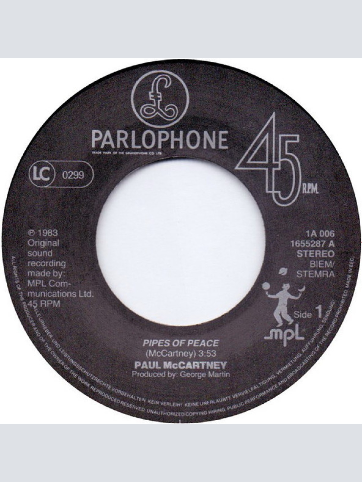 Vinyl / Paul McCartney - Pipes Of Peace