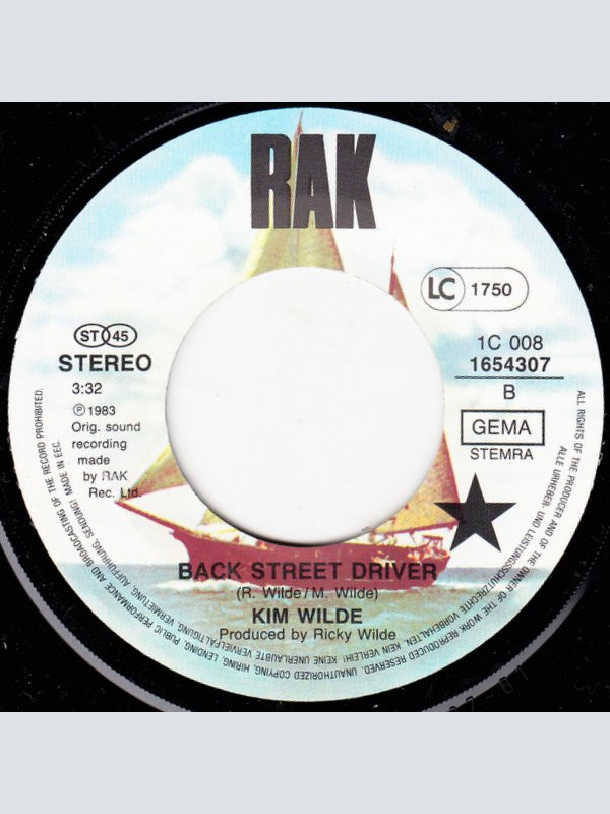 Vinyl / Kim Wilde - Dancing In The Dark