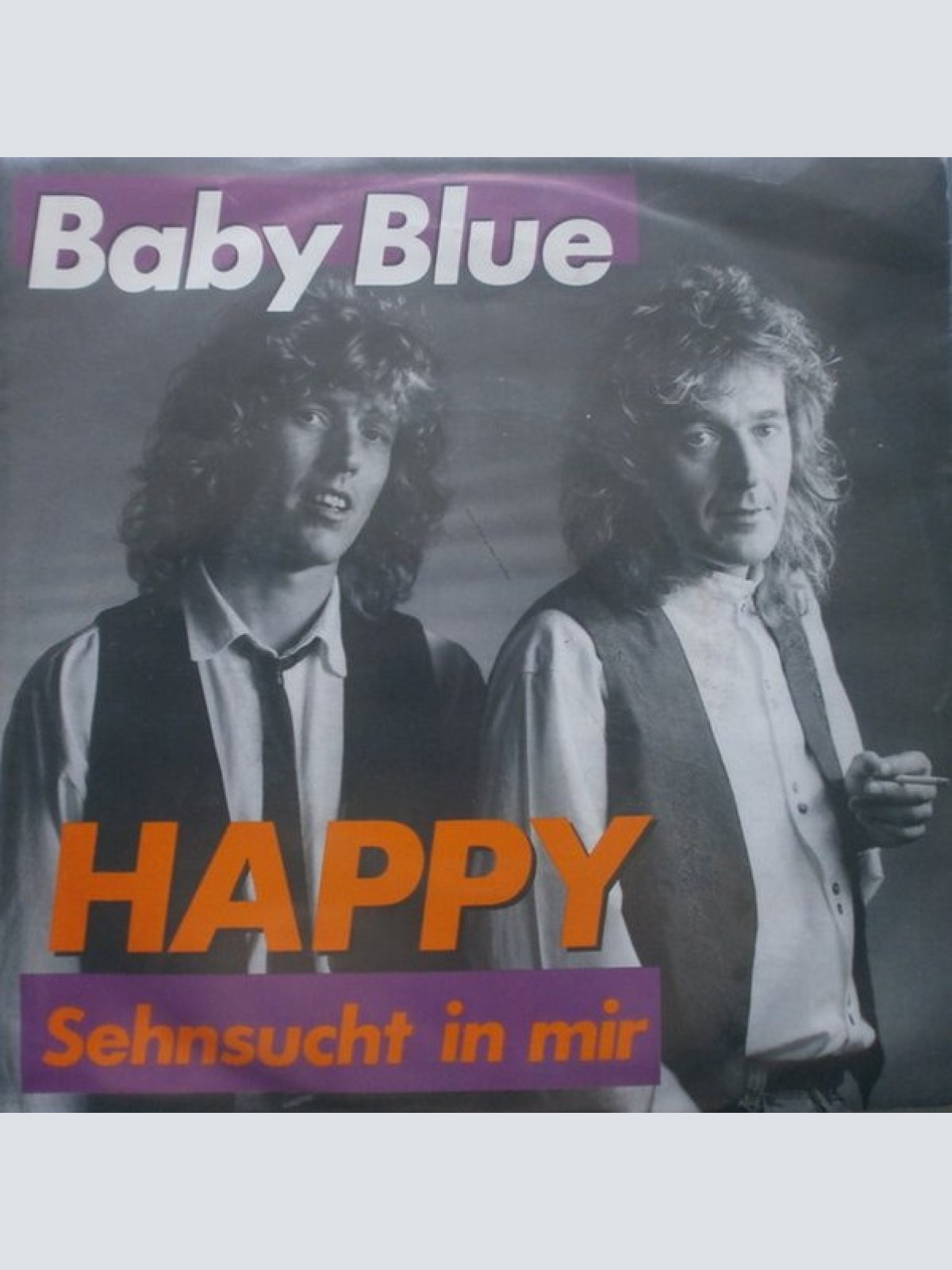 Vinyl / Happy (8) - Baby Blue
