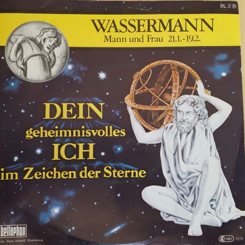 Vinyl / Robert Bergmann, Irmentraud Seyfert - Wassermann Mann und Frau 21.1.-19.2.
