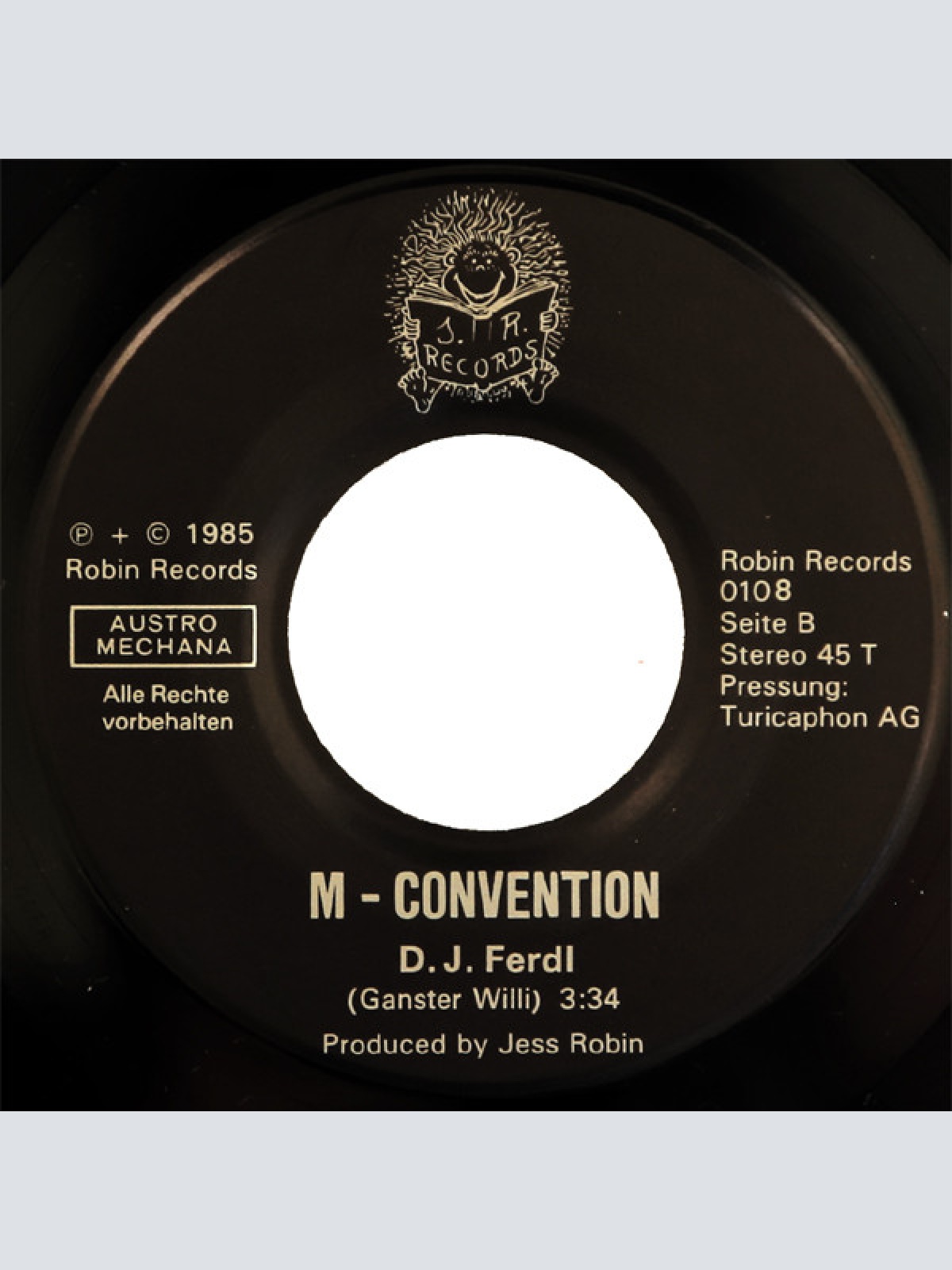 Vinyl / M-Convention - Gläserne Mauern / D.J. Ferdl