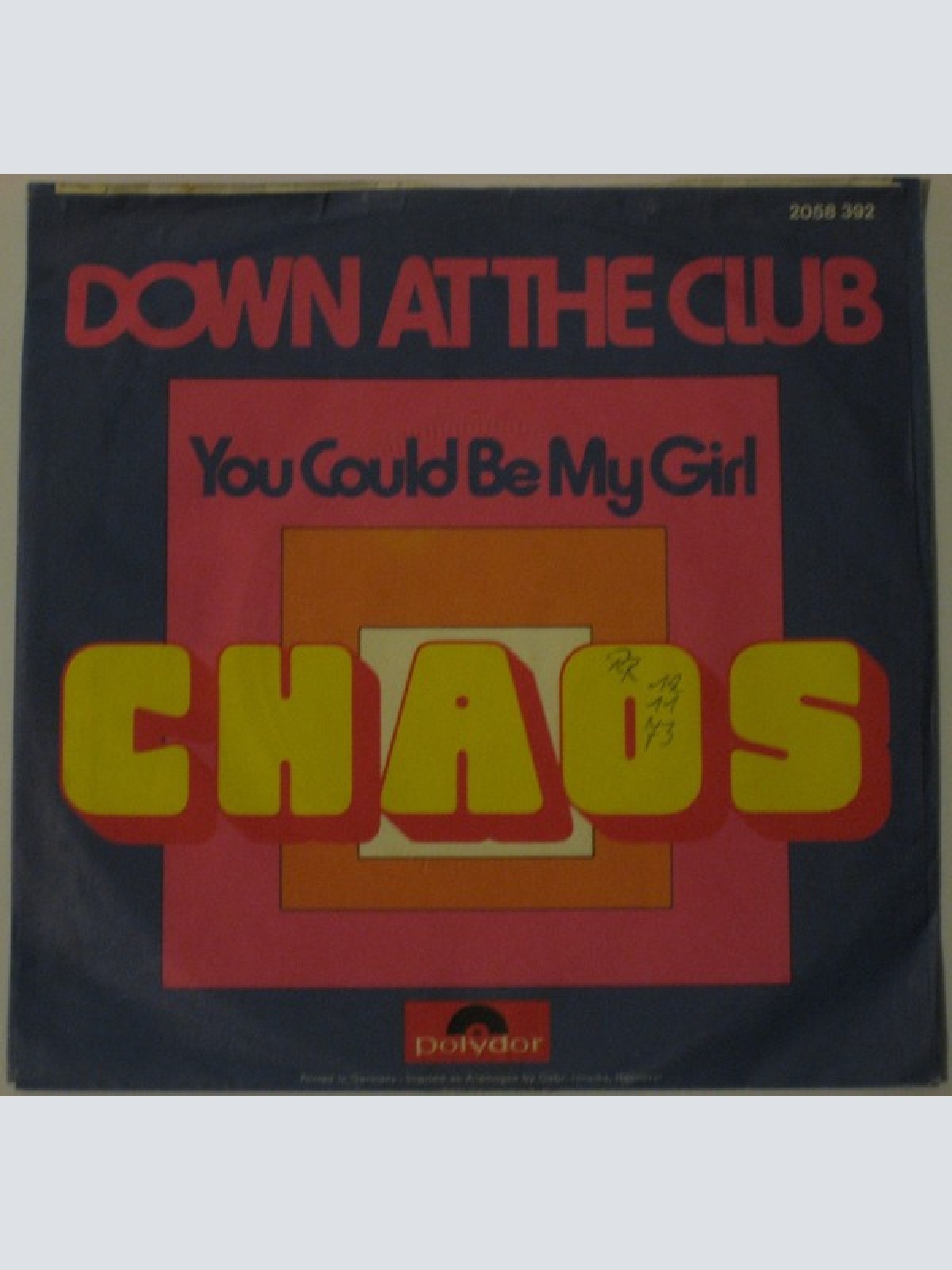 Vinyl / Chaos (36) - Down At The Club