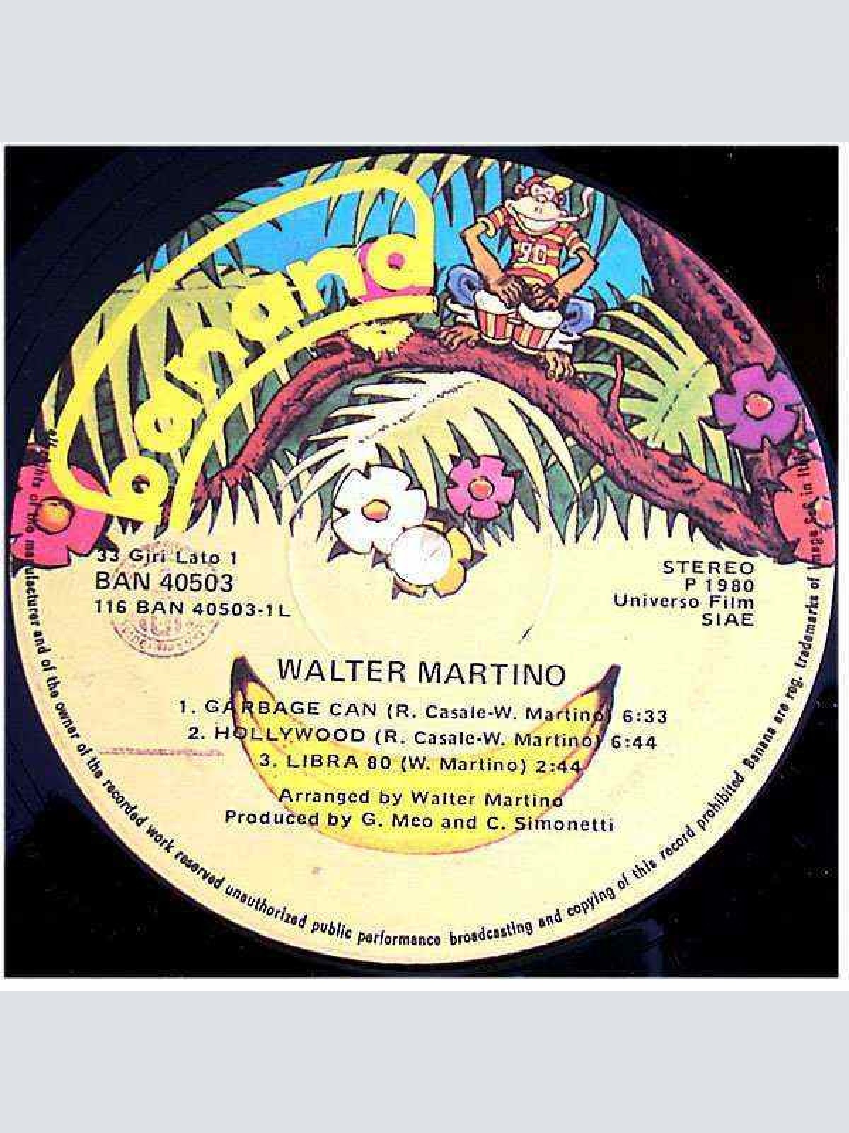 Vinyl / Walter Martino - Walter Martino