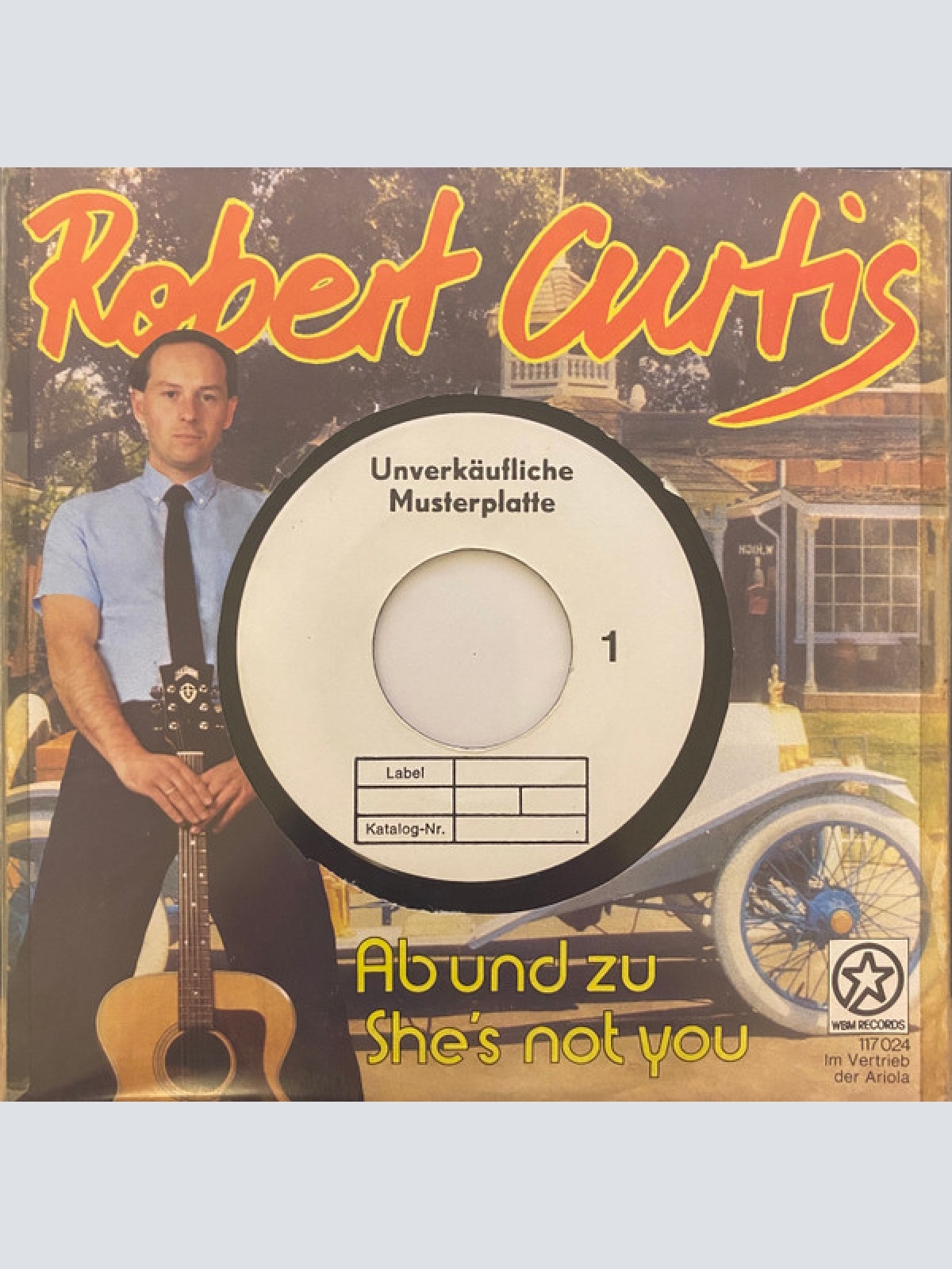 Vinyl / Robert Curtis (6) - Ab Und Zu / She's Not You