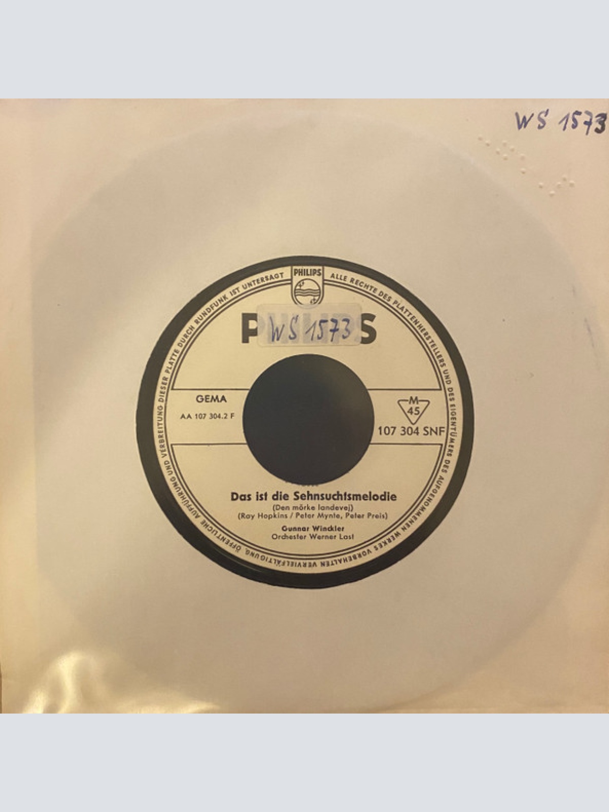 Vinyl / Gunnar Winckler - Wünsch Dir Einen Stern