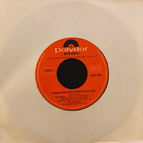 Vinyl / Kamerad Schnürschuh Und Die Zackigen Knobelbecher - ... Ohne Hemd Und Ohne Höschen