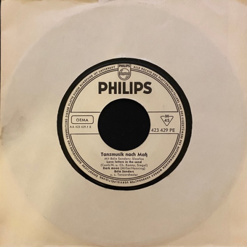 Vinyl / Béla Sanders Und Sein Tanzorchester* - Slowfox / Walzer