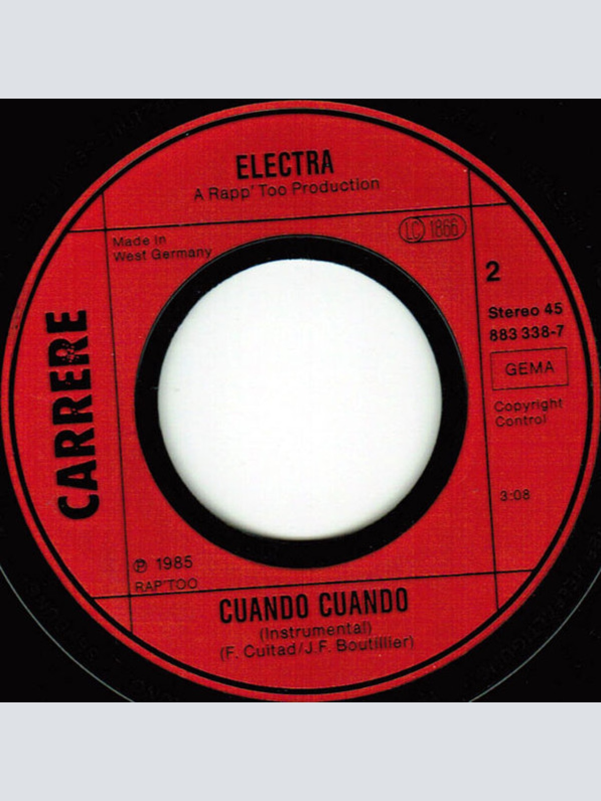 Vinyl / Electra (6) - Cuando Cuando