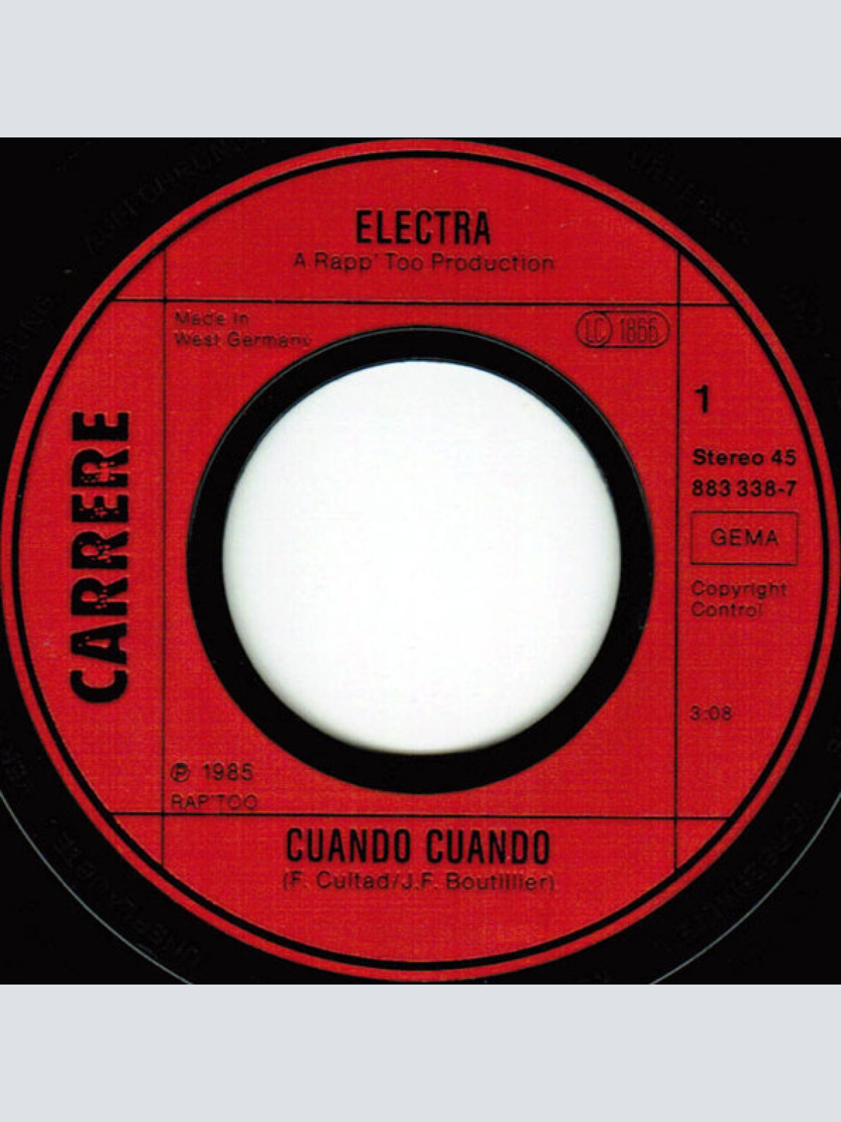 Vinyl / Electra (6) - Cuando Cuando