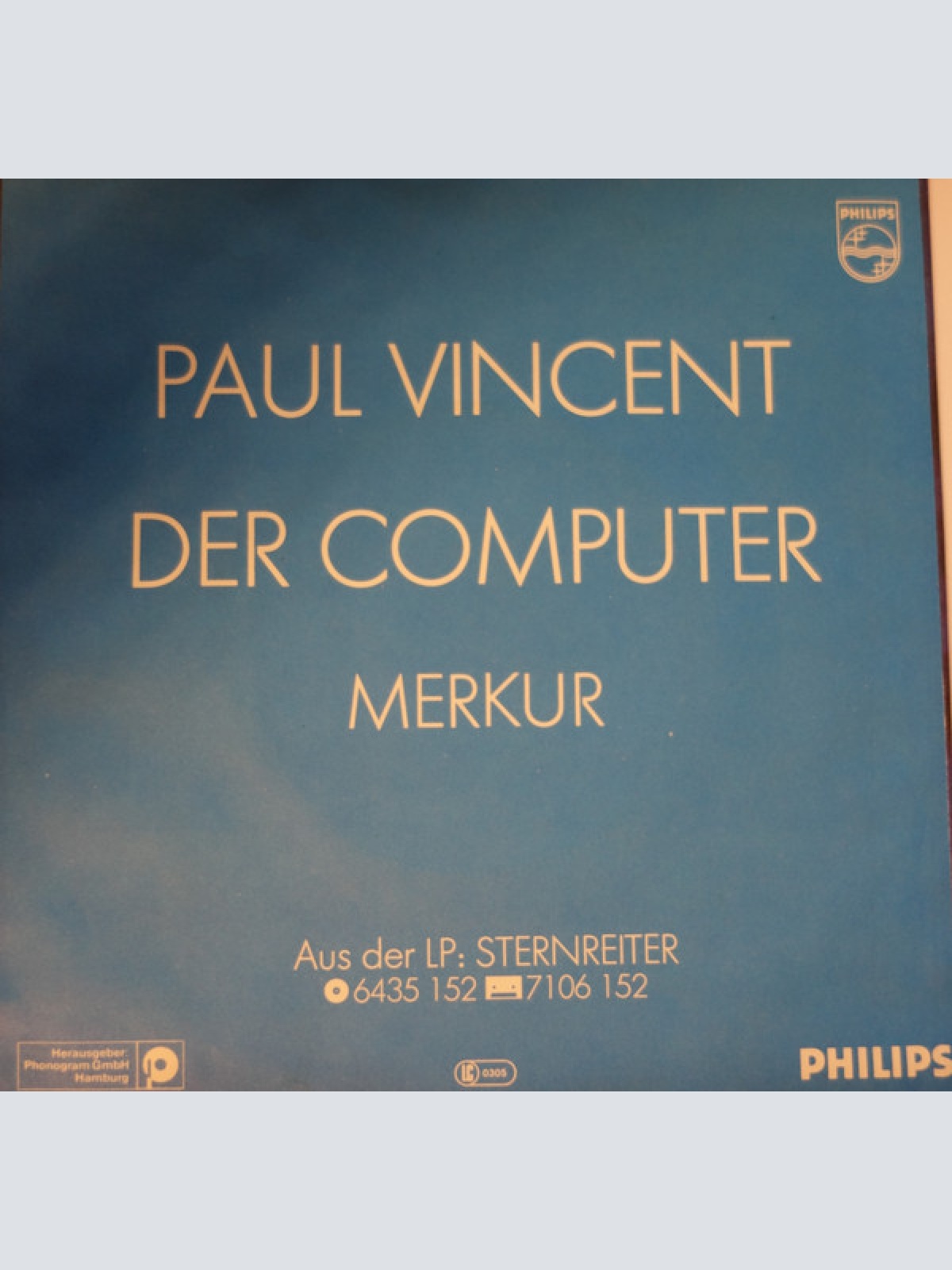 Vinyl / Paul Vincent - Der Computer
