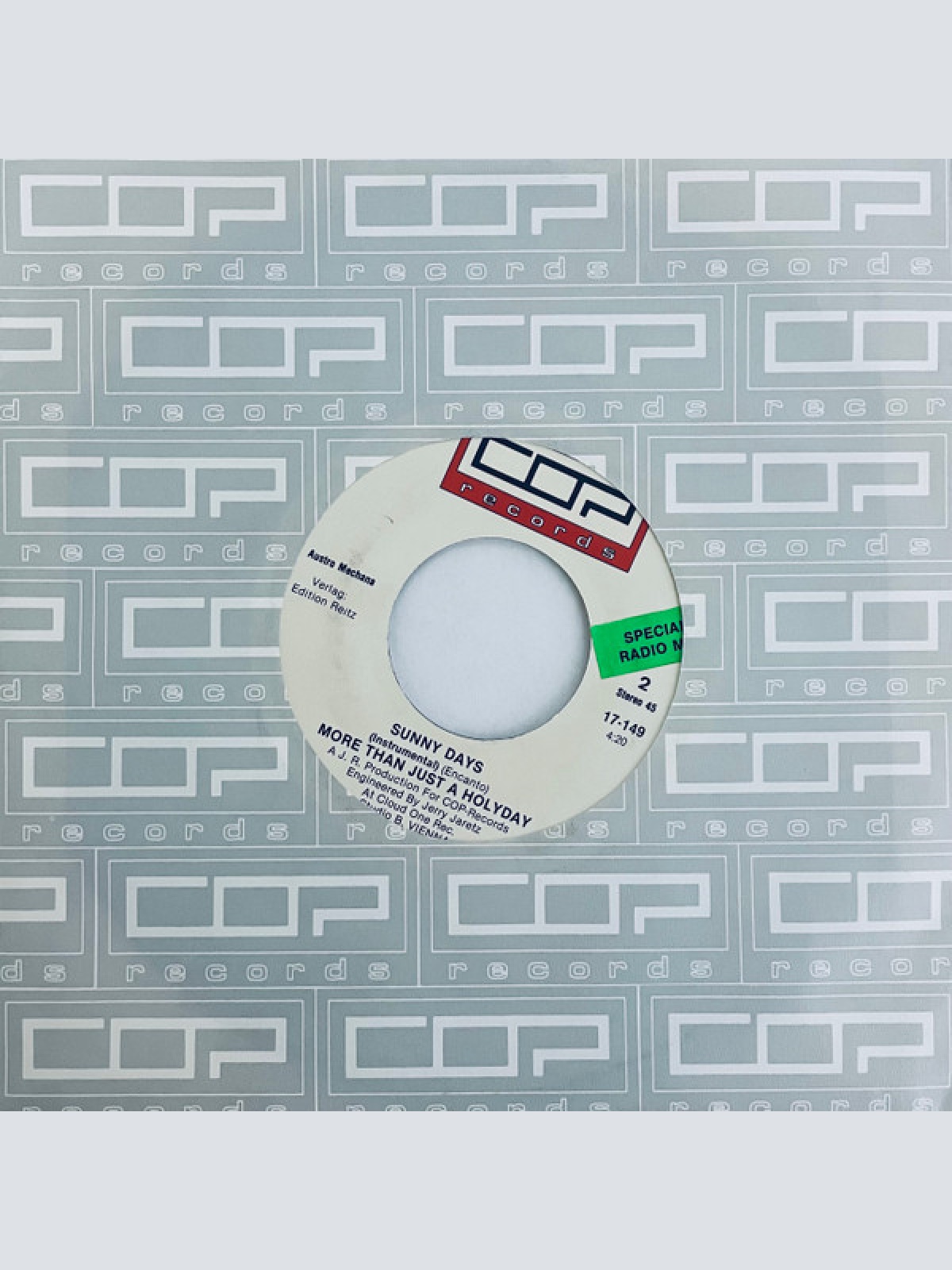 Vinyl / More Than Just A Holyday* - Lady Blue