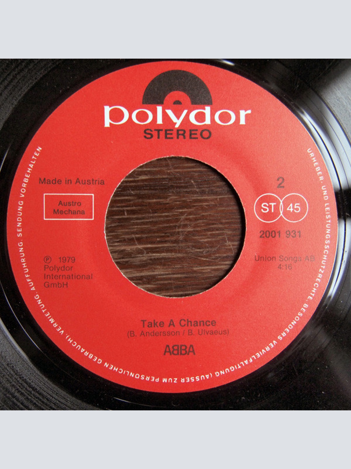 Vinyl / ABBA - I Have A Dream