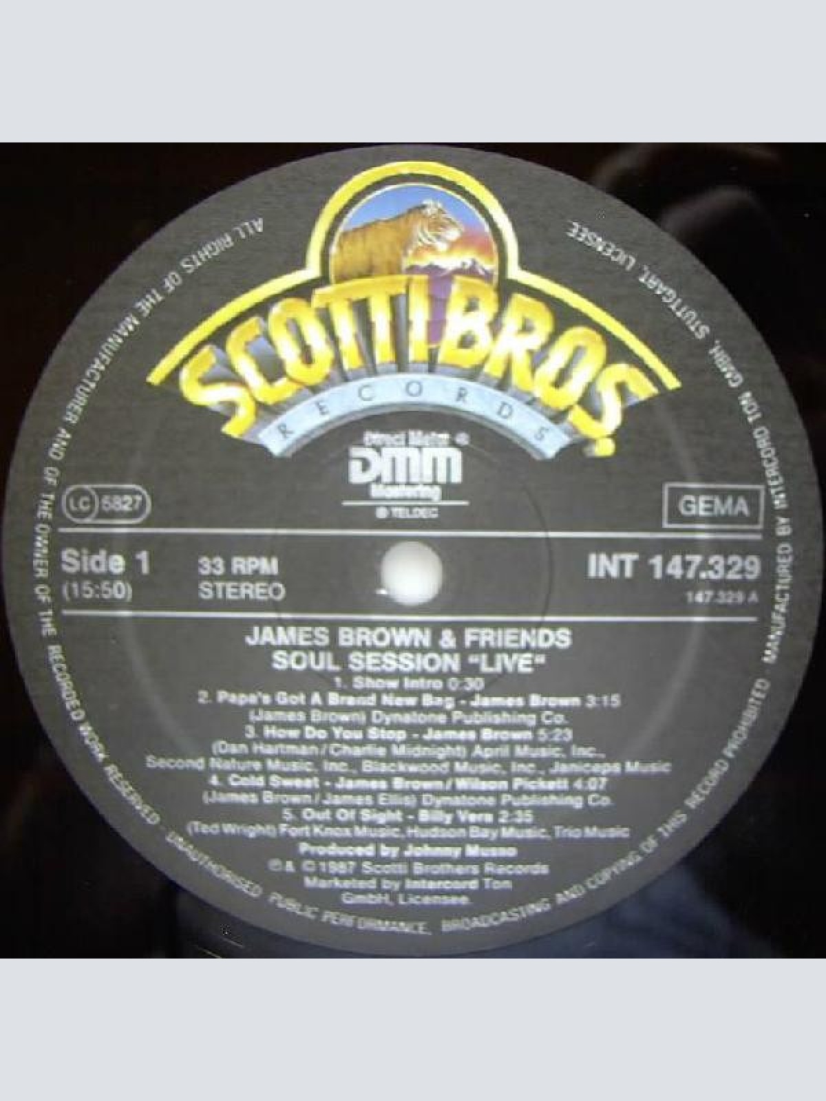 Vinyl / James Brown - James Brown & Friends - Soul Session Live