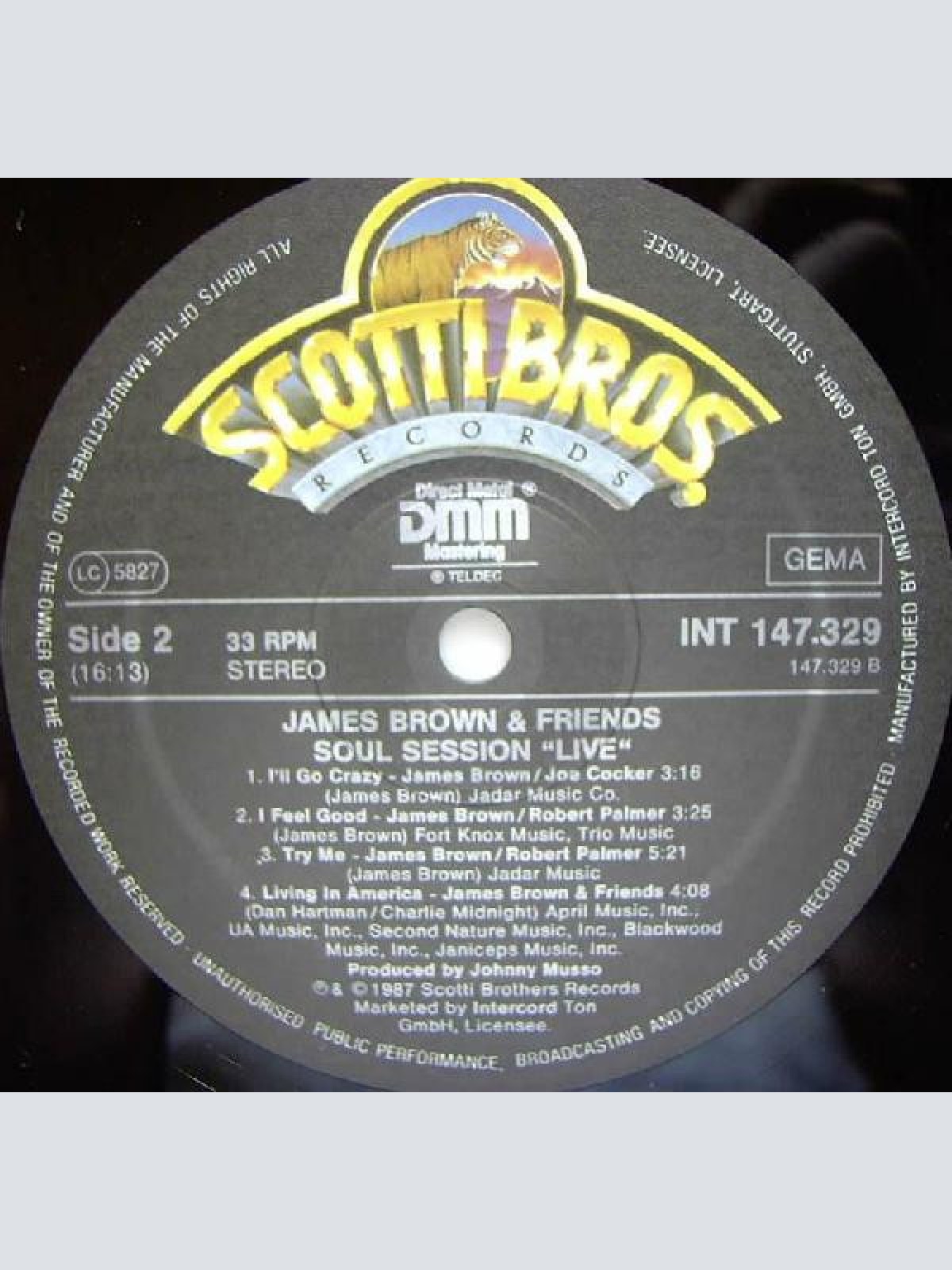 Vinyl / James Brown - James Brown & Friends - Soul Session Live